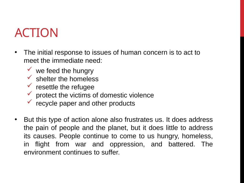 THE ART OF SOCIAL JUSTICE Catholic Social Justice - slide 6 of 10