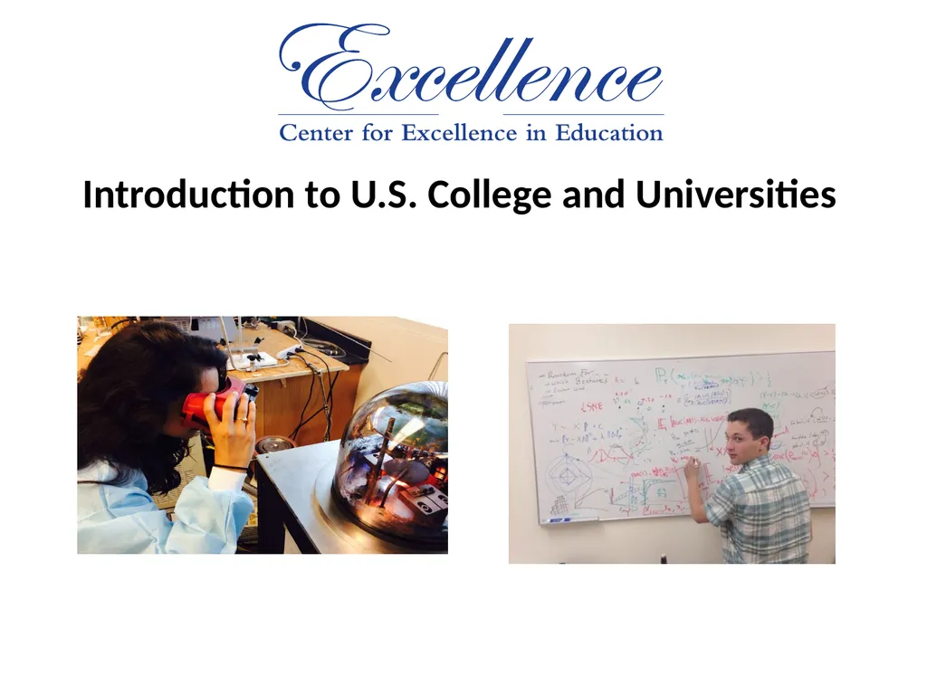 Understanding the College Application Process - slide 2 of 35