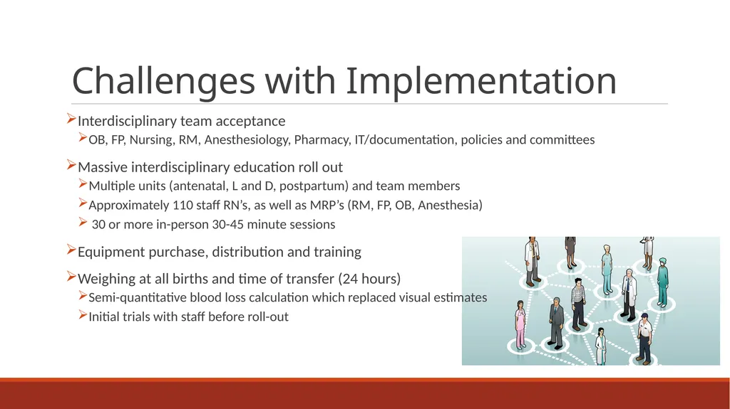 Hot Topic #3 Calculating Blood Loss at Delivery - slide 6 of 12