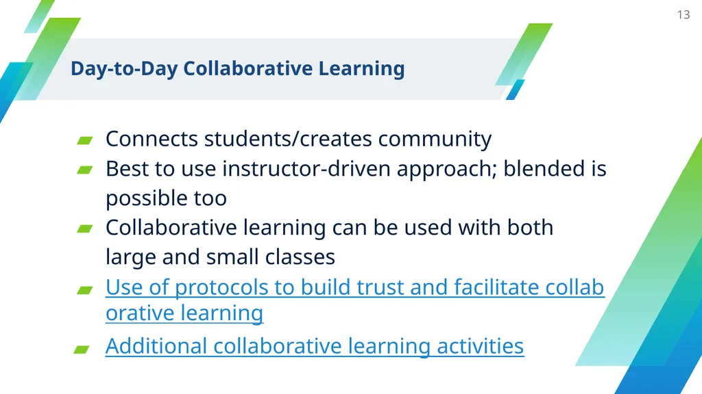 Collaborative Work and Group Project Design - slide 13 of 35