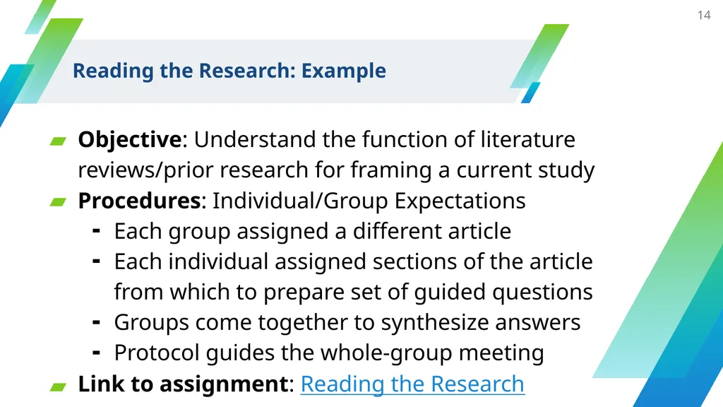 Collaborative Work and Group Project Design - slide 14 of 35