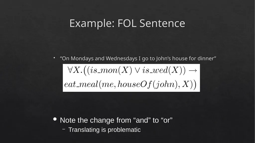 CS4710: Artificial Intelligence Knowledge - slide 27 of 45