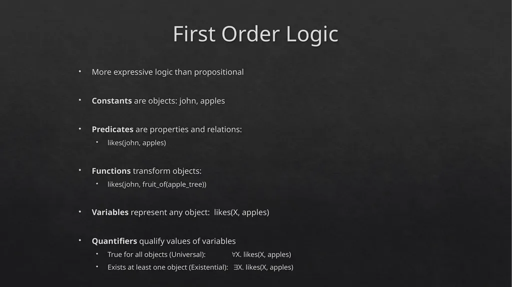 CS4710: Artificial Intelligence Knowledge - slide 23 of 45