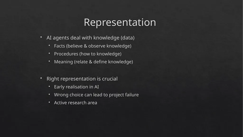CS4710: Artificial Intelligence Knowledge - slide 6 of 45