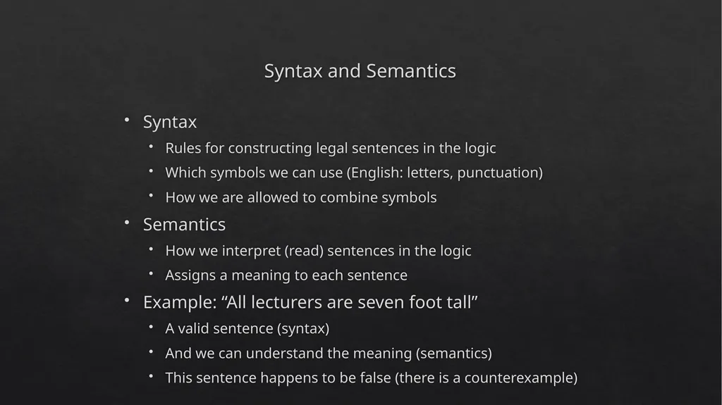 CS4710: Artificial Intelligence Knowledge - slide 20 of 45