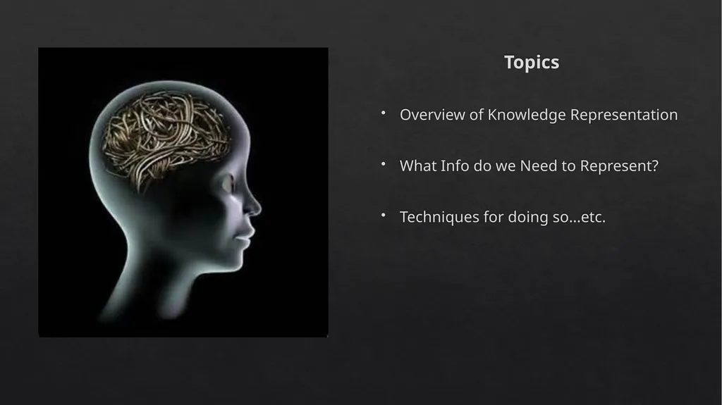 CS4710: Artificial Intelligence Knowledge - slide 2 of 45