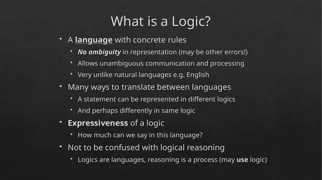 CS4710: Artificial Intelligence Knowledge - slide 19 of 45