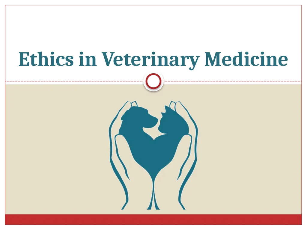 Ethics in Veterinary Medicine What is Ethics? - slide 1 of 30