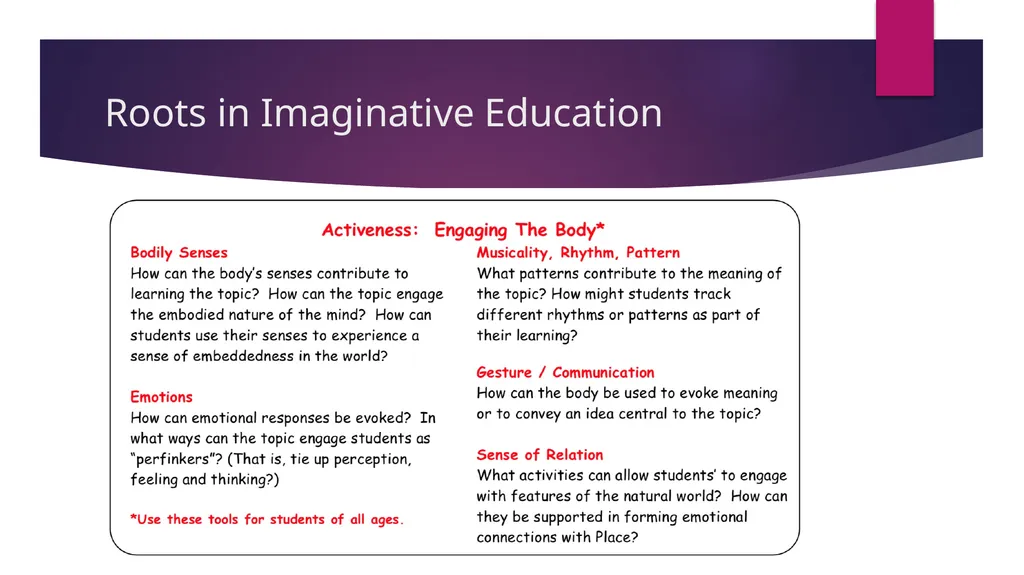 Connecting Indigenous Knowledge and Outdoor - slide 19 of 27