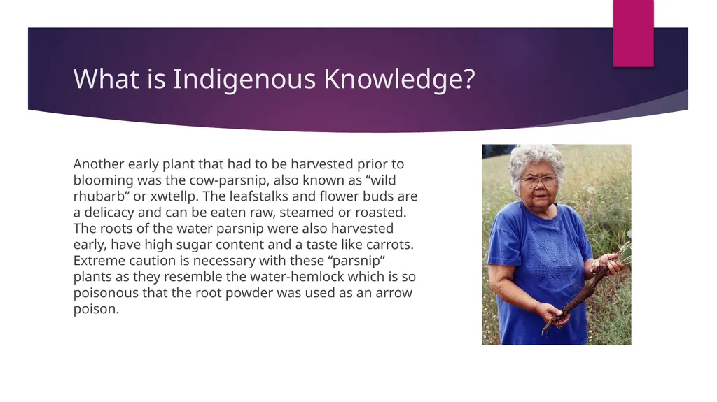 Connecting Indigenous Knowledge and Outdoor - slide 11 of 27