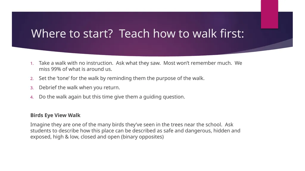 Connecting Indigenous Knowledge and Outdoor - slide 21 of 27