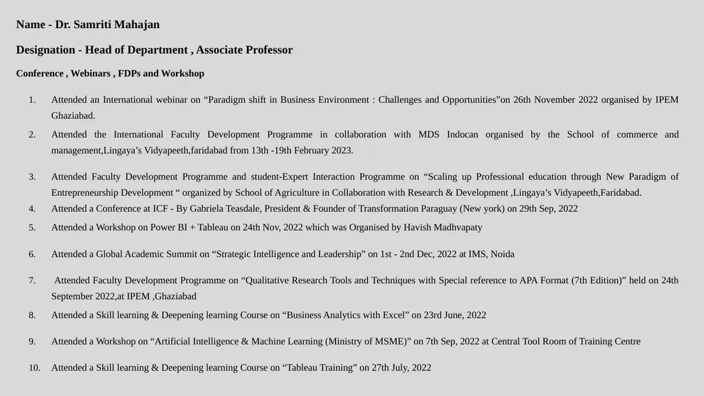 Choose to know VIDYAPEETH LINGAYA’S - slide 3 of 26