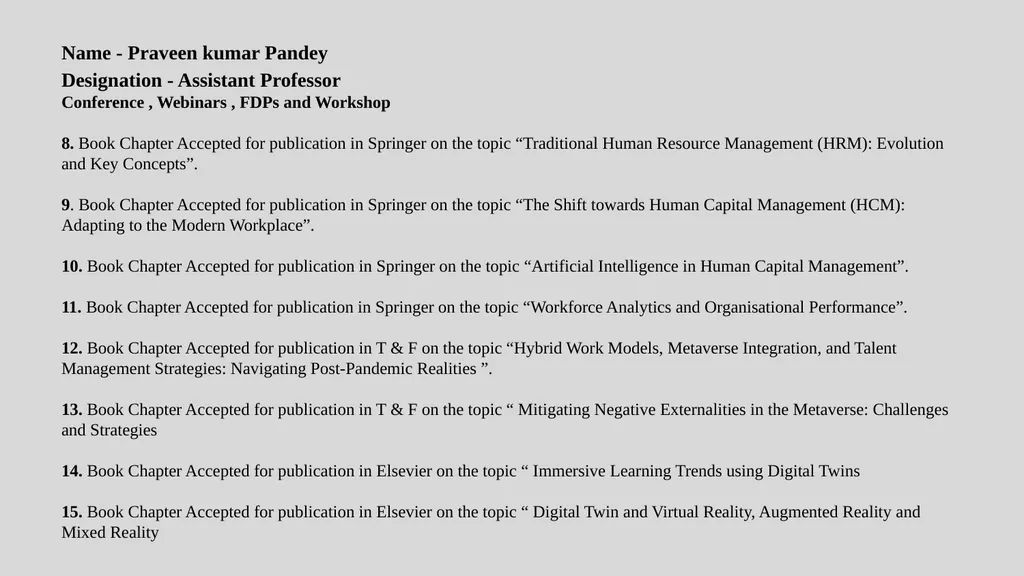 Choose to know VIDYAPEETH LINGAYA’S - slide 13 of 26