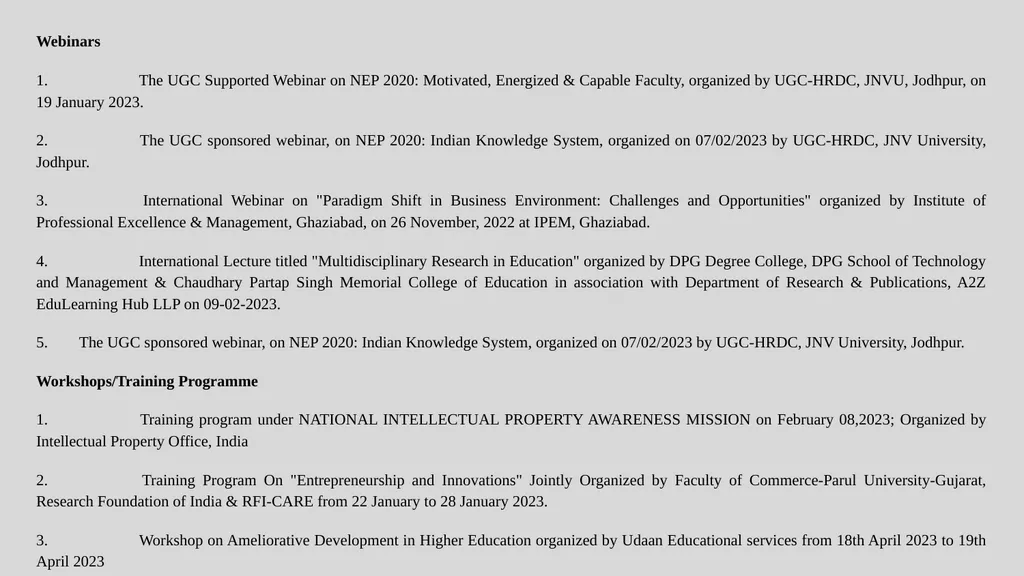 Choose to know VIDYAPEETH LINGAYA’S - slide 22 of 26