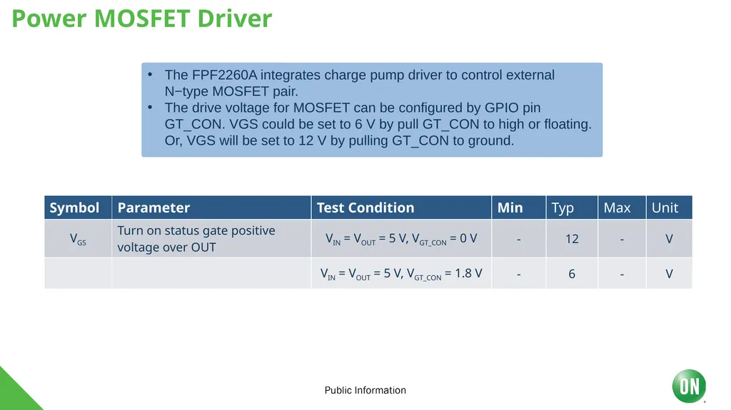 FPF2260A Customer Presentation FPF2260A 28V OVP - slide 7 of 8