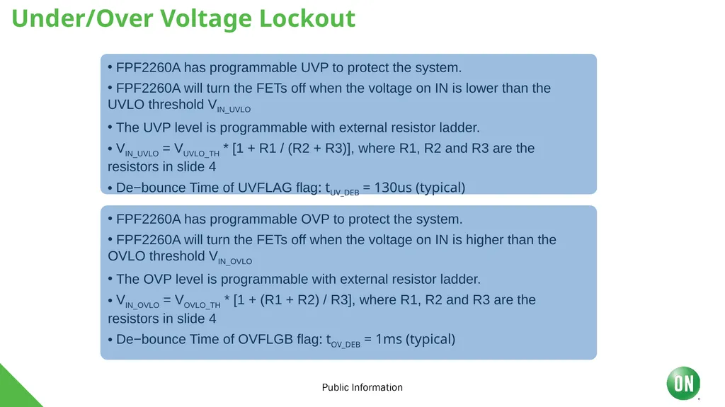 FPF2260A Customer Presentation FPF2260A 28V OVP - slide 6 of 8