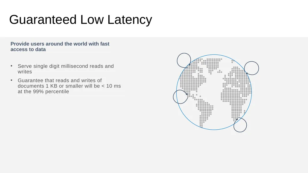 Azure Cosmos DB Technical Deep Dive <Speaker> - slide 8 of 31
