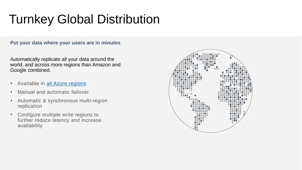 Azure Cosmos DB Technical Deep Dive <Speaker> - slide 9 of 31