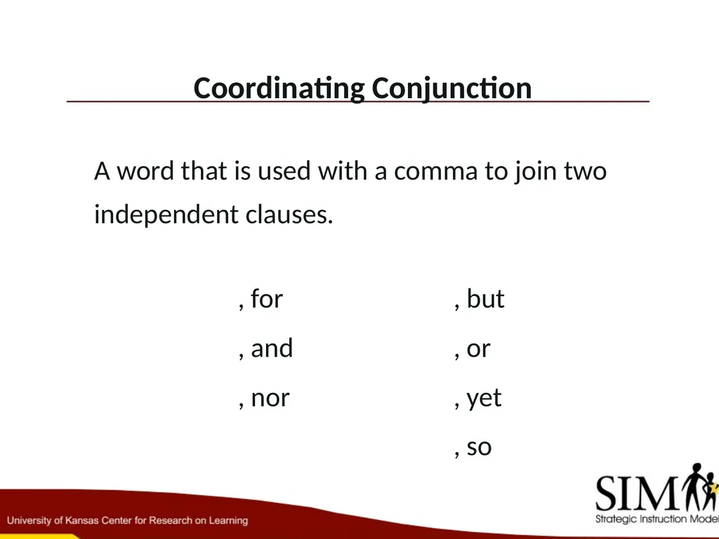 Compound Sentence 1 A compound sentence has two or - slide 5 of 29