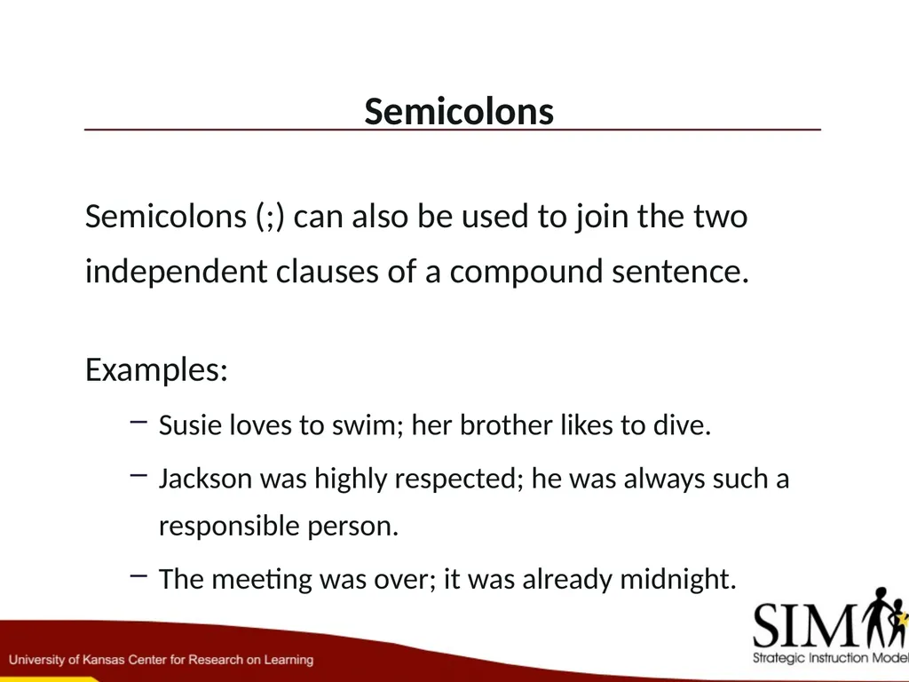 Compound Sentence 1 A compound sentence has two or - slide 7 of 29