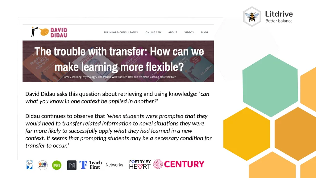 Elaine McNally @mrsmacteach33 Structure: It’s a - slide 32 of 39