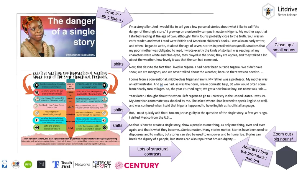 Elaine McNally @mrsmacteach33 Structure: It’s a - slide 15 of 39