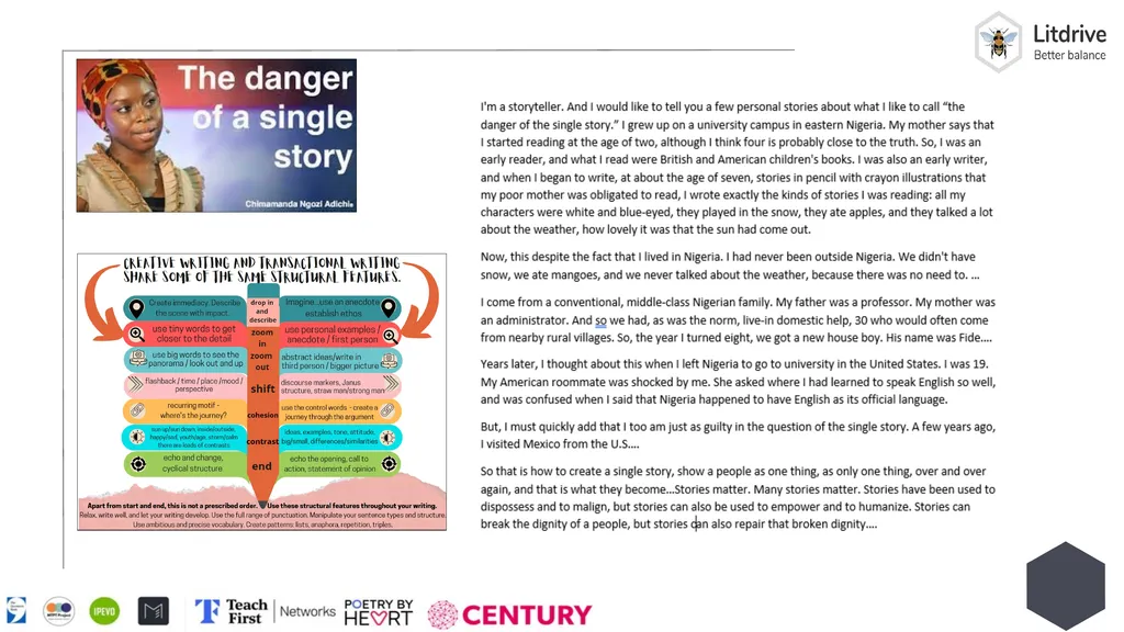 Elaine McNally @mrsmacteach33 Structure: It’s a - slide 14 of 39