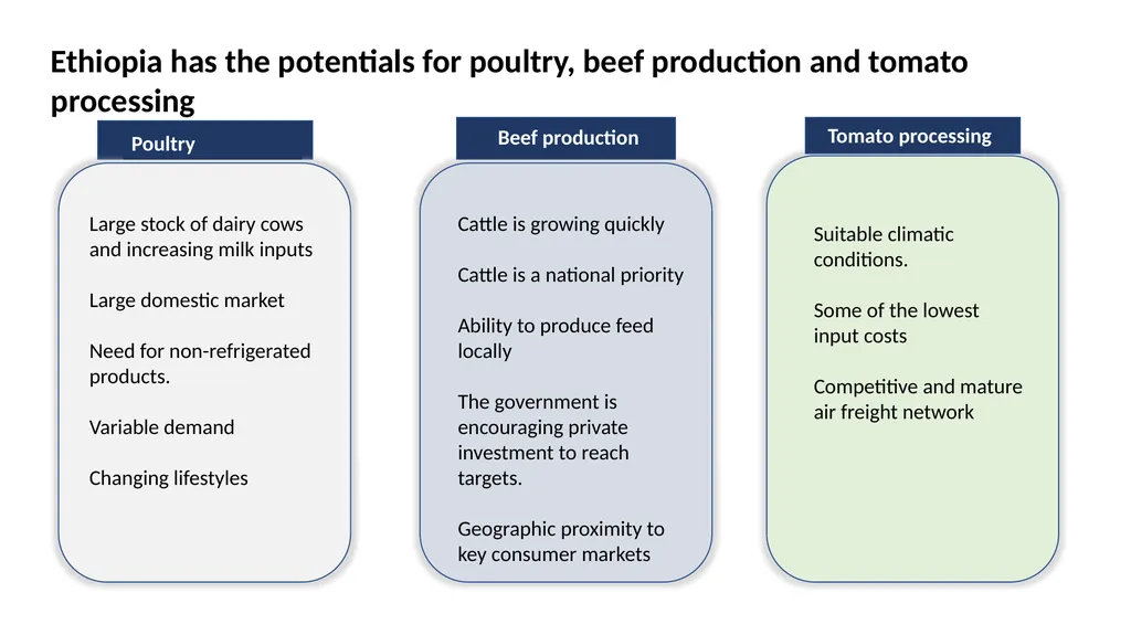 Opportunities in Agro- processing industry in - slide 4 of 8