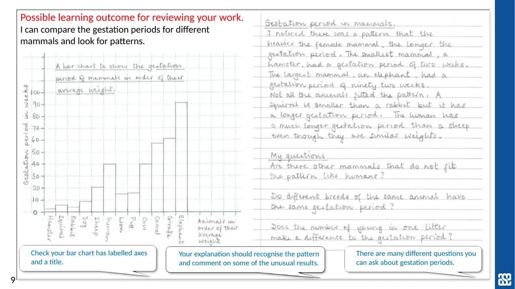 Living things and their habitats Comparing the - slide 9 of 9