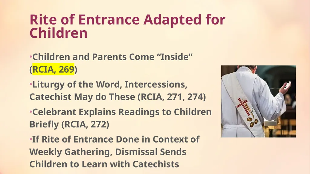 Preparing for and Celebrating the OCIA Rites with - slide 12 of 19
