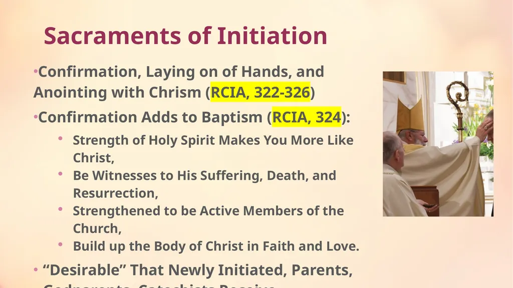 Preparing for and Celebrating the OCIA Rites with - slide 17 of 19