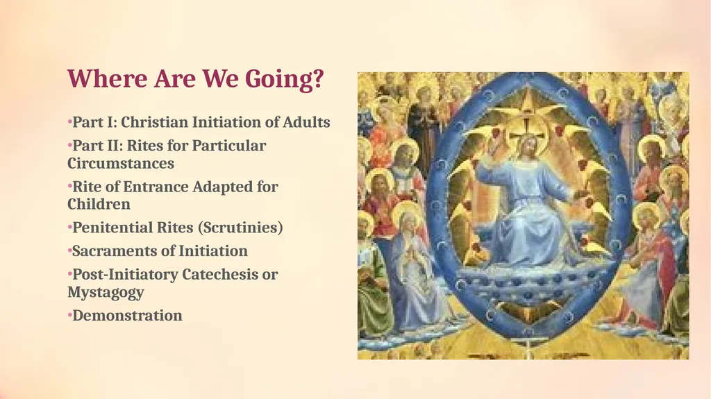 Preparing for and Celebrating the OCIA Rites with - slide 2 of 19