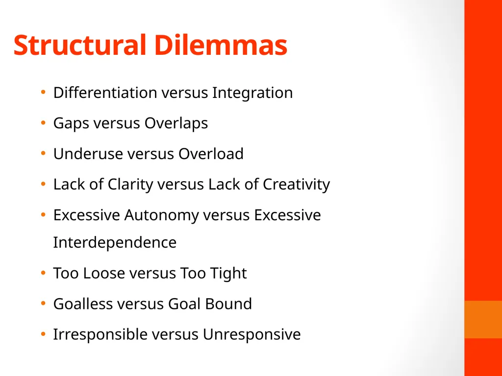 Chapter 4: Structuring and Restructuring - slide 4 of 15