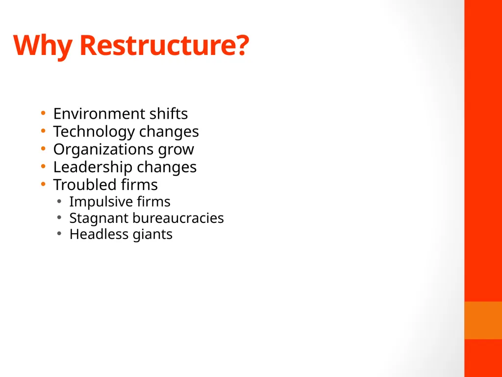 Chapter 4: Structuring and Restructuring - slide 13 of 15