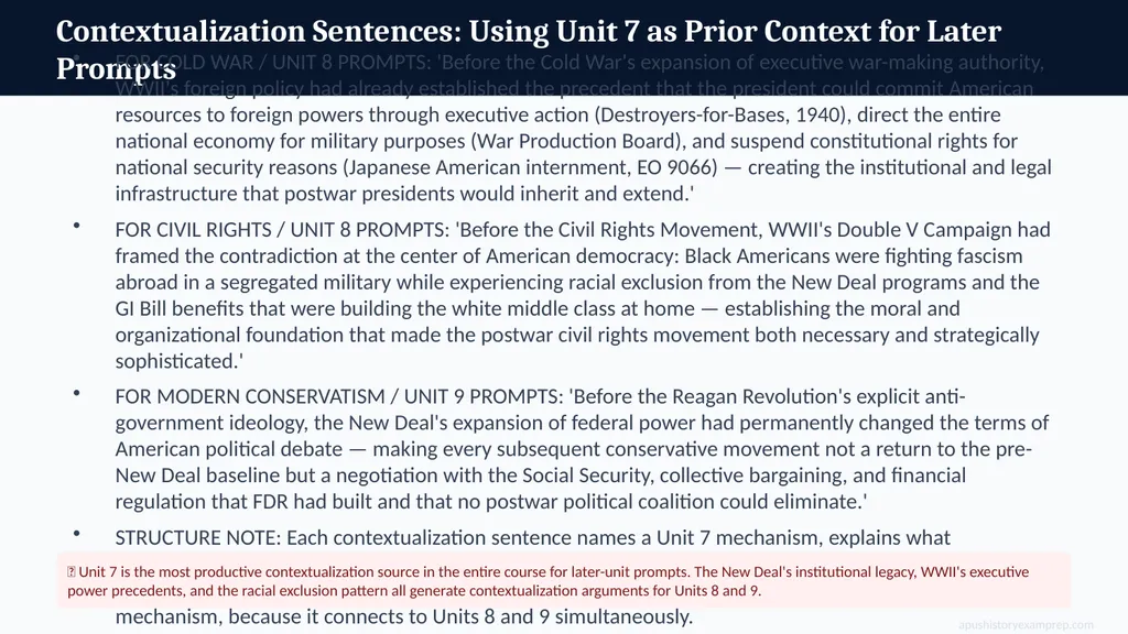UNIT 7 · 1890–1945 Imperialism Through WWII: - slide 20 of 22
