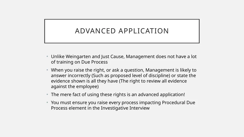 I N T E R V I E W Using - slide 28 of 73