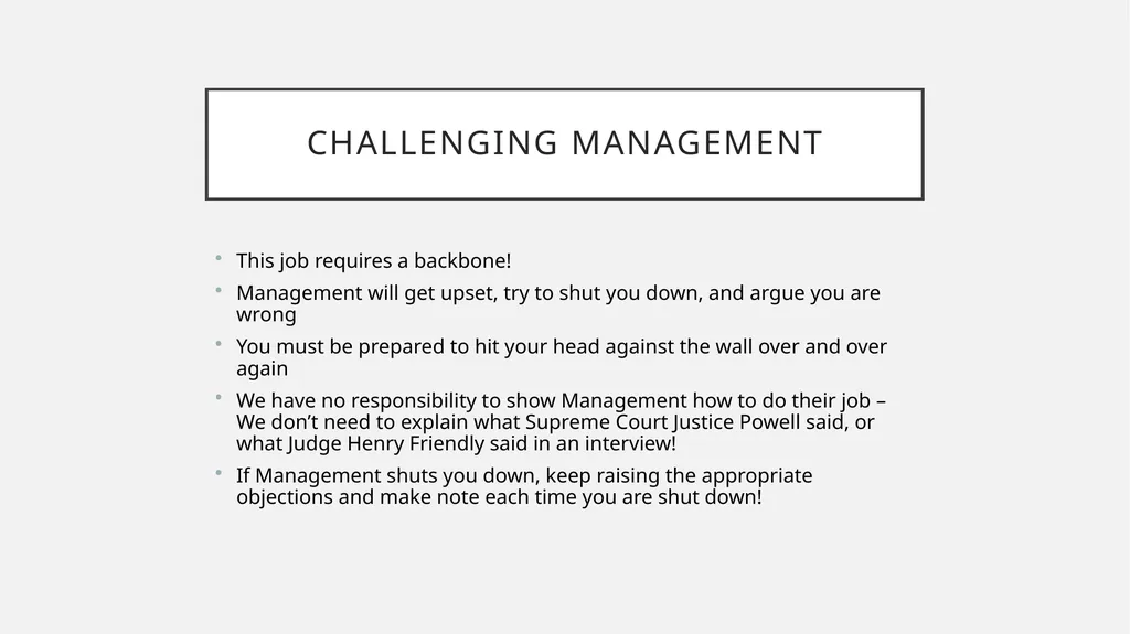 I N T E R V I E W Using - slide 55 of 73