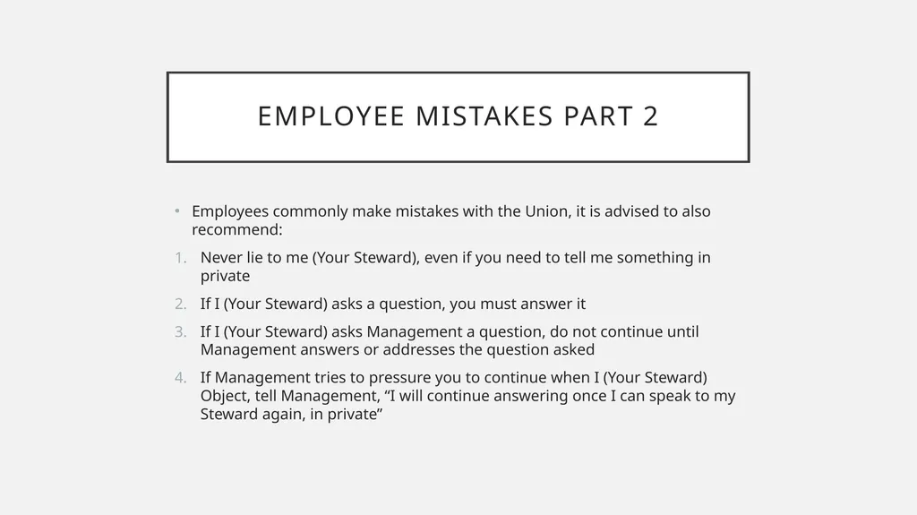 I N T E R V I E W Using - slide 65 of 73