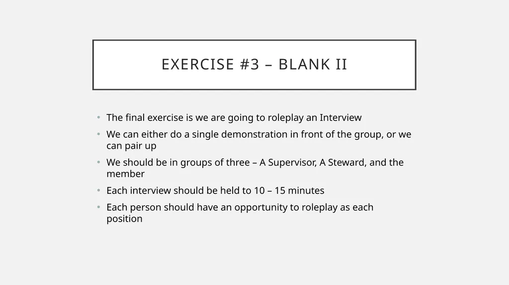 I N T E R V I E W Using - slide 68 of 73
