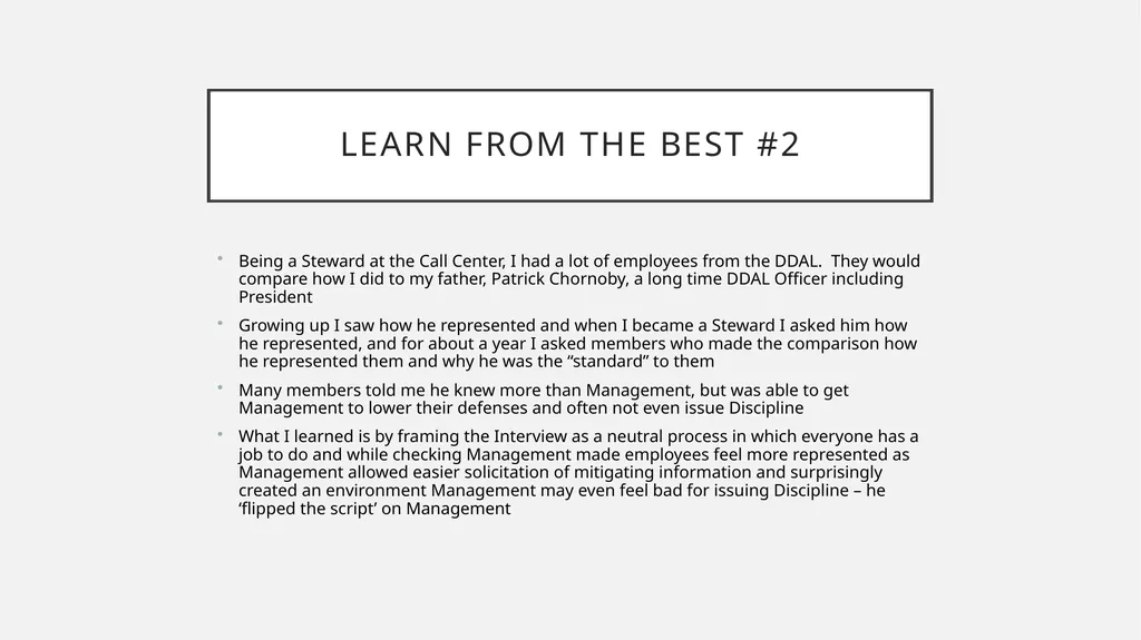 I N T E R V I E W Using - slide 6 of 73