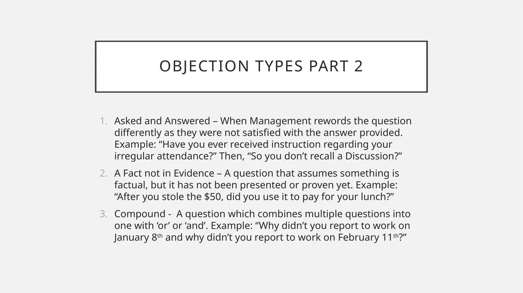 I N T E R V I E W Using - slide 60 of 73