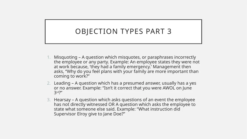 I N T E R V I E W Using - slide 61 of 73