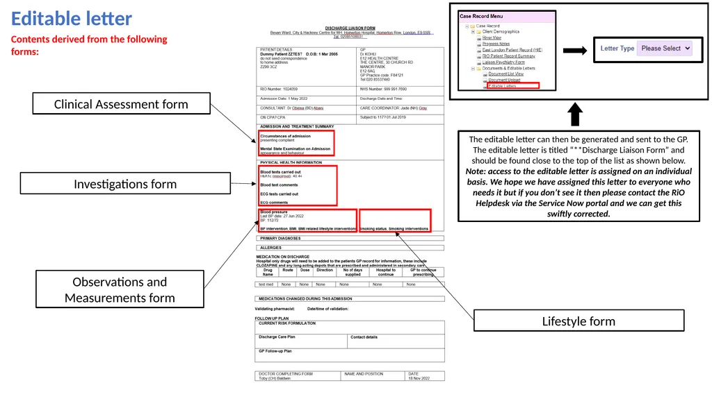 New NODF / DLF Procedure – Brief Guidance We have - slide 6 of 7
