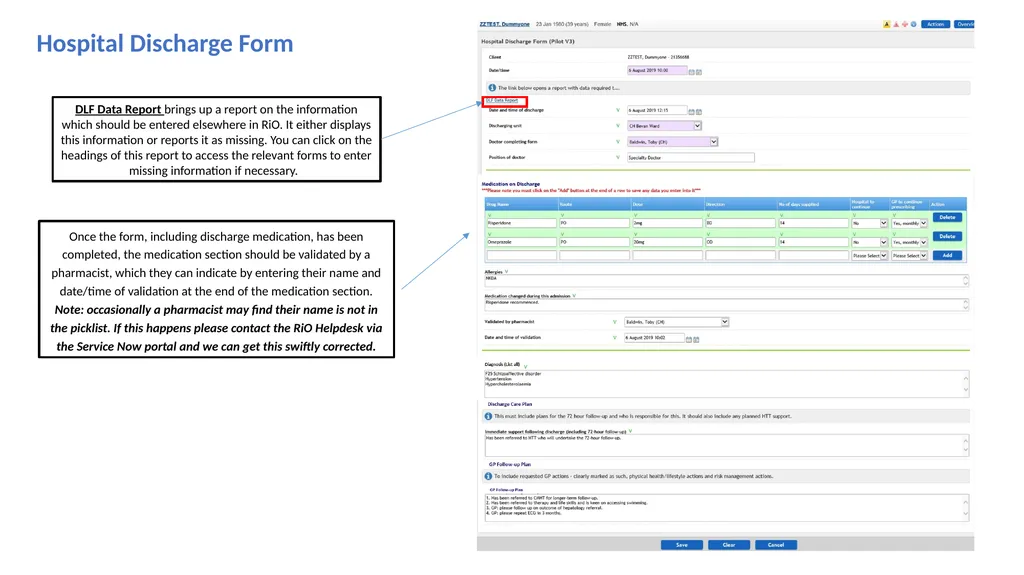New NODF / DLF Procedure – Brief Guidance We have - slide 5 of 7