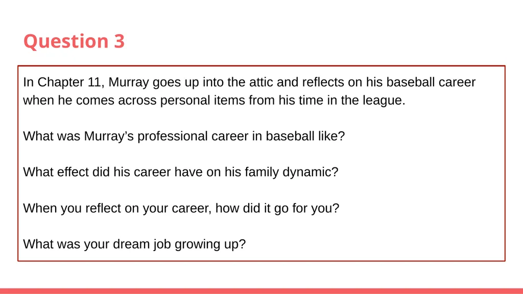 The Five Wishes of Mr. Murray McBride Book Club - slide 5 of 28