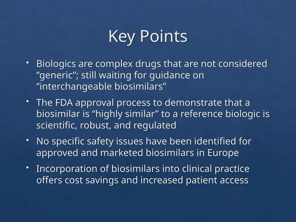 Considerations with the Adoption of Biosimilars - slide 54 of 60