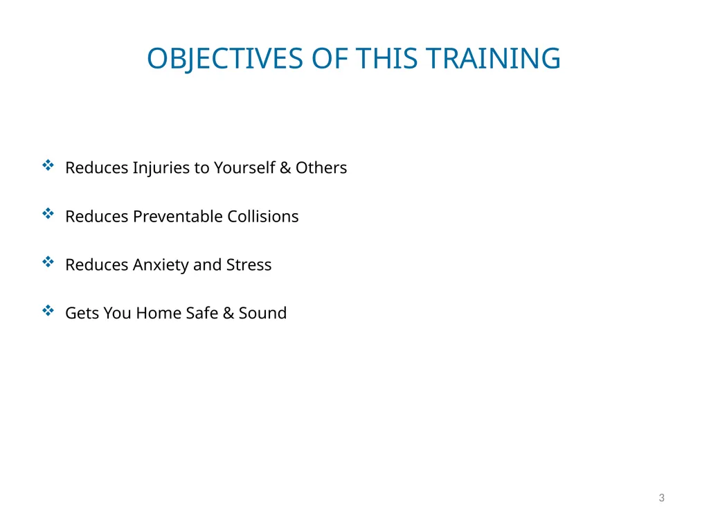 DEFENSIVE DRIVER TRAINING 1 2 DEFINING DEFENSIVE - slide 3 of 24