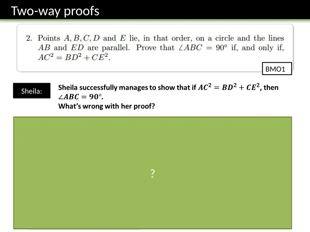 Topic 0: Introduction Dr J Frost - slide 24 of 28