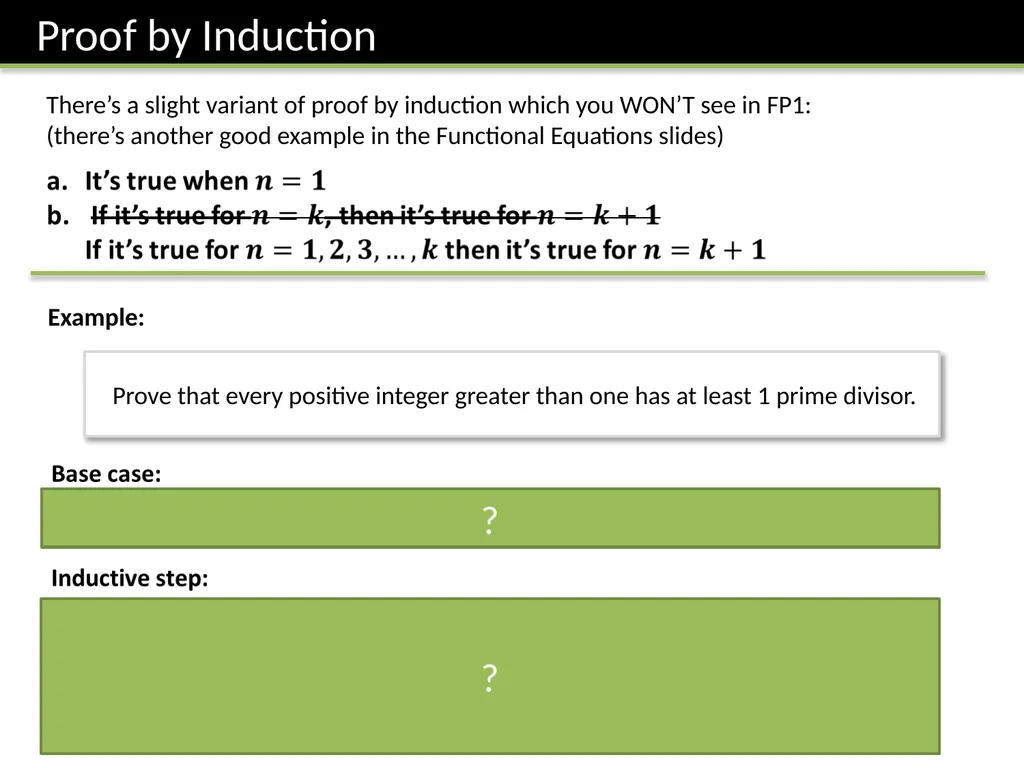 Topic 0: Introduction Dr J Frost - slide 28 of 28