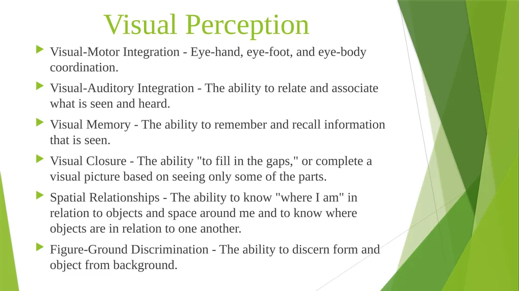 Teaching Students with Visual Impairments For - slide 8 of 23